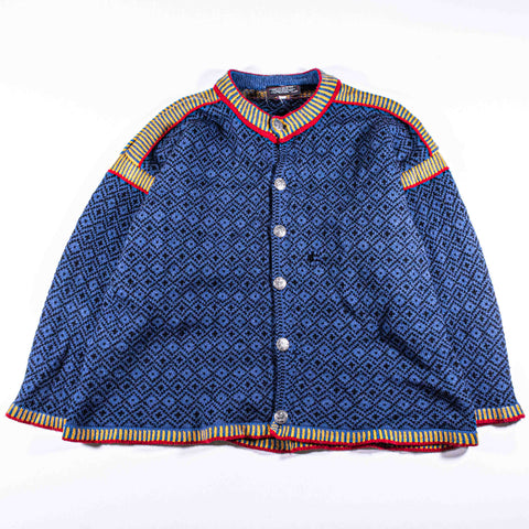 Norwool Fair Isle Nordic Wool Sweater