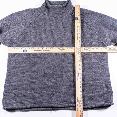 J Crew Oarsman Rollneck Wool Fishmeran Sweater