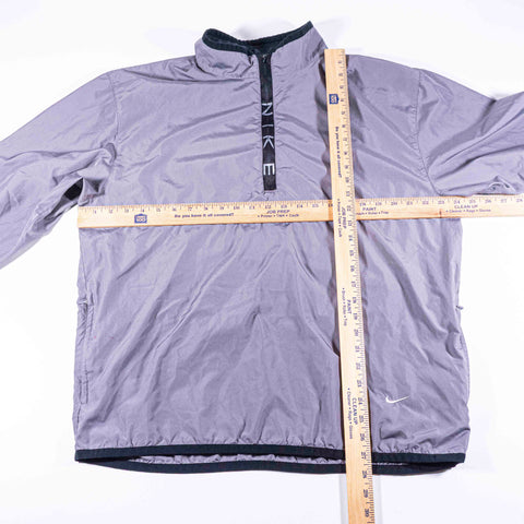 Nike Running Spell Out 1/4 Zip Pullover Windbreaker