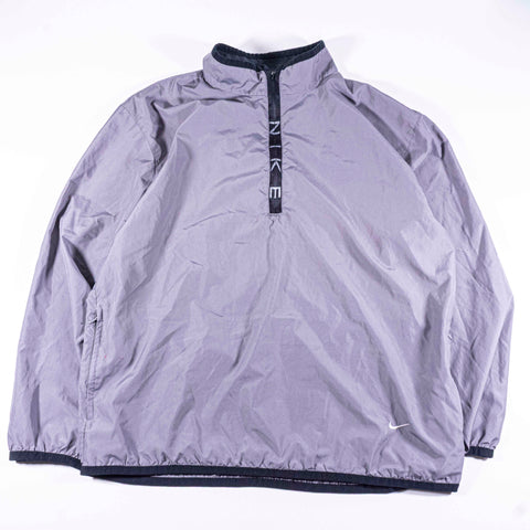 Nike Running Spell Out 1/4 Zip Pullover Windbreaker