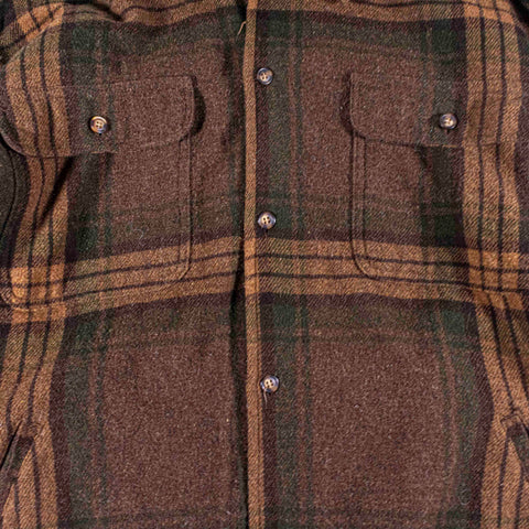 GAP Wool Blend Flannel Shacket Shirt Jacket