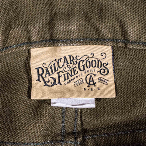 Railcar Fine Goods Flight Trousers Canvas