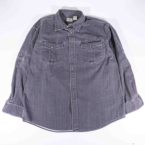 LL Bean Denim Button Shirt OBJL6