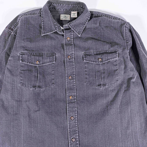 LL Bean Denim Button Shirt OBJL6
