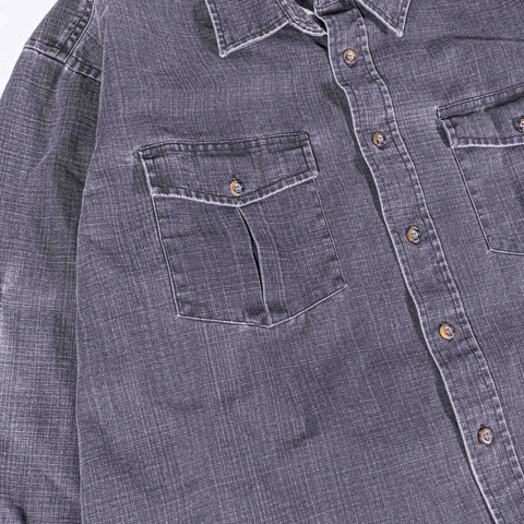 LL Bean Denim Button Shirt OBJL6