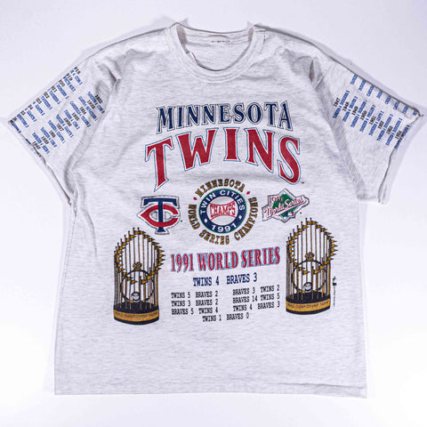 1991 Minnesota Twins World Series Long Gone T-Shirt