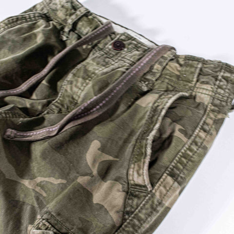 Abercrombie & Fitch Military Paratrooper Pants Camo Cargo