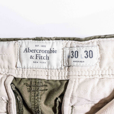 Abercrombie & Fitch Military Paratrooper Pants Camo Cargo