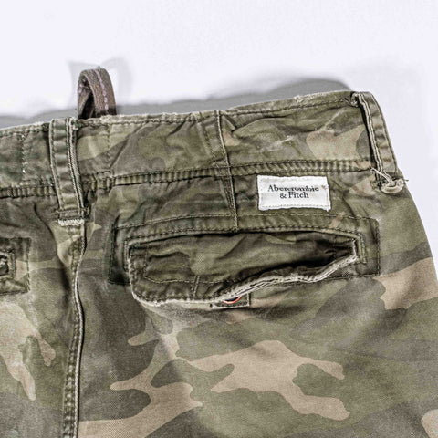Abercrombie & Fitch Military Paratrooper Pants Camo Cargo