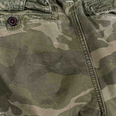 Abercrombie & Fitch Military Paratrooper Pants Camo Cargo