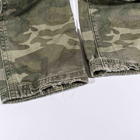 Abercrombie & Fitch Military Paratrooper Pants Camo Cargo