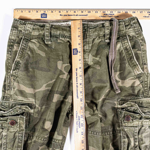 Abercrombie & Fitch Military Paratrooper Pants Camo Cargo