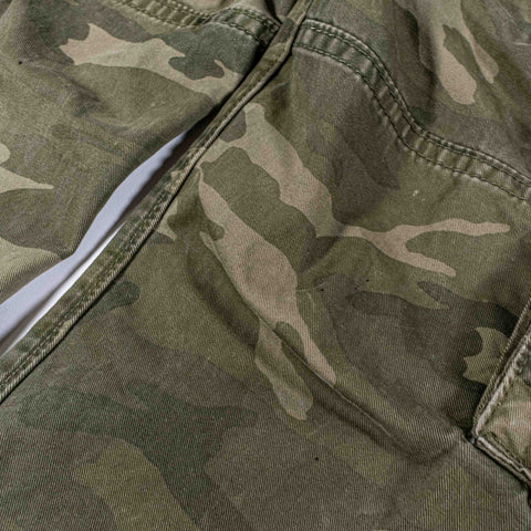 Abercrombie & Fitch Military Paratrooper Pants Camo Cargo