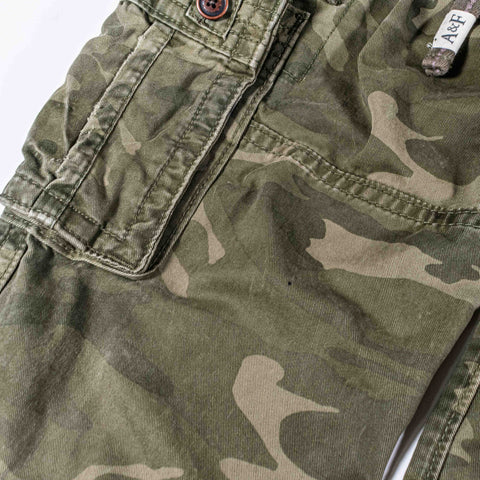 Abercrombie & Fitch Military Paratrooper Pants Camo Cargo