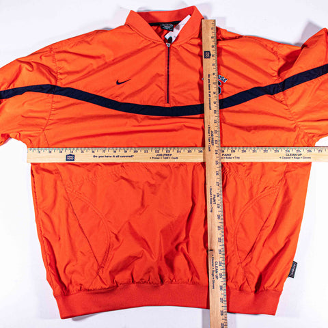 Nike Climafit Syracuse University 1/4 Zip Windbreaker Jacket