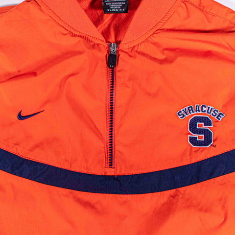 Nike Climafit Syracuse University 1/4 Zip Windbreaker Jacket