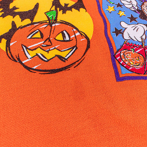 Disney Mickey & Minnie Not So Scary Halloween Pumpkin Sweatshirt Jerry Leigh