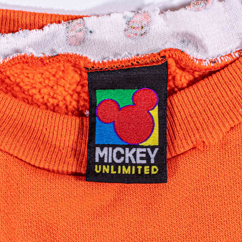 Disney Mickey & Minnie Not So Scary Halloween Pumpkin Sweatshirt Jerry Leigh