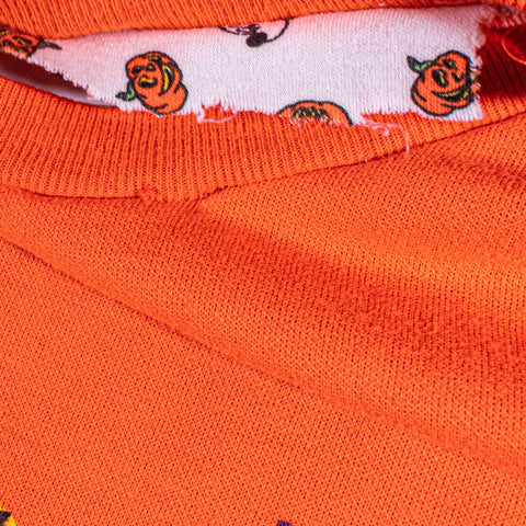 Disney Mickey & Minnie Not So Scary Halloween Pumpkin Sweatshirt Jerry Leigh