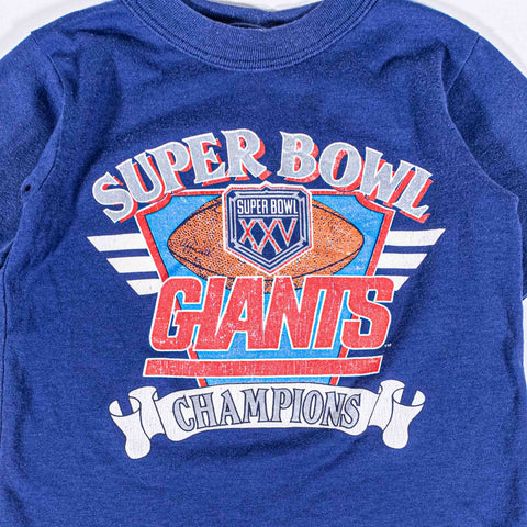 Super Bowl XXV NY Giants Champions T-Shirt