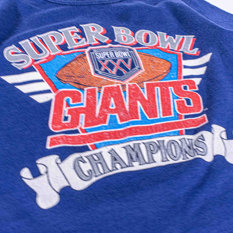 Super Bowl XXV NY Giants Champions T-Shirt