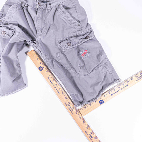 Armani Exchange Military Utility Cutoff Cargo Shorts