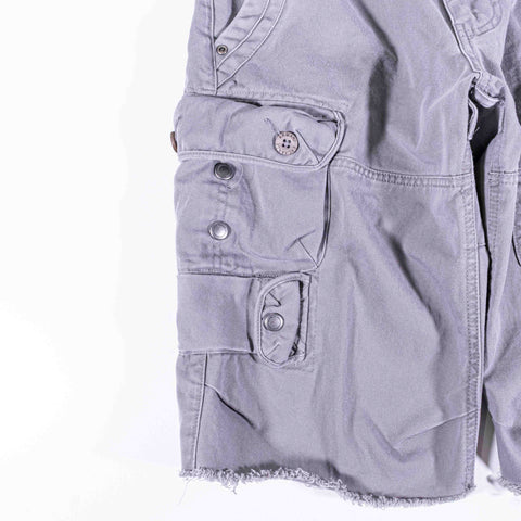 Armani Exchange Military Utility Cutoff Cargo Shorts