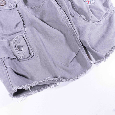 Armani Exchange Military Utility Cutoff Cargo Shorts
