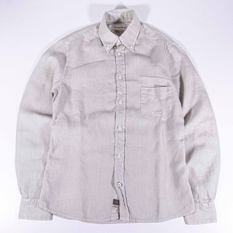 Mason's Made in Italy Linen Button Down Shirt