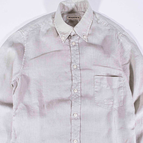 Mason's Made in Italy Linen Button Down Shirt