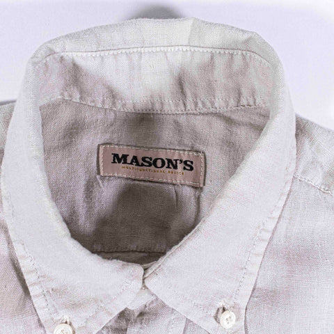 Mason's Made in Italy Linen Button Down Shirt
