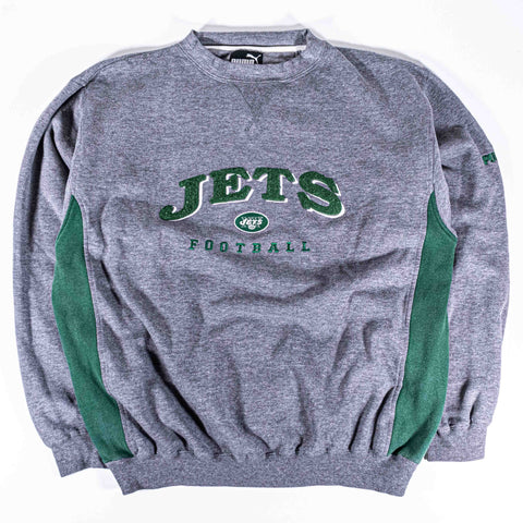 New York Jets Puma NFL Crewneck Sweatshirt Chenille