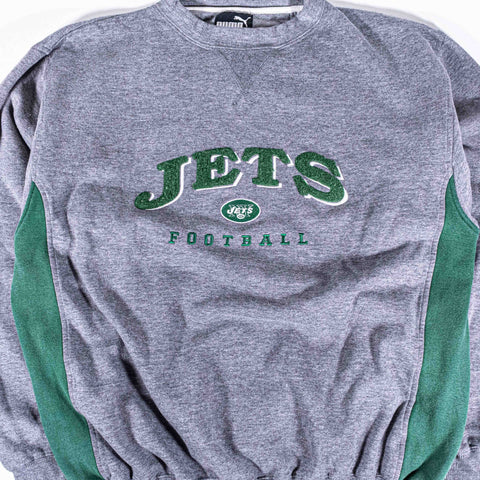 New York Jets Puma NFL Crewneck Sweatshirt Chenille