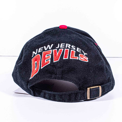 New Jersey Devils Logo NHL Adjustable Strapback Hat Drew Pearson