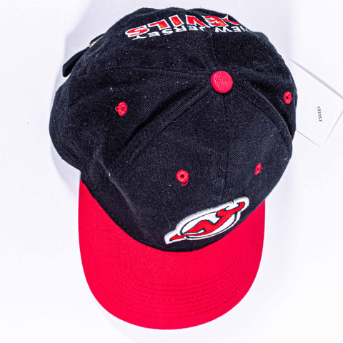 New Jersey Devils Logo NHL Adjustable Strapback Hat Drew Pearson