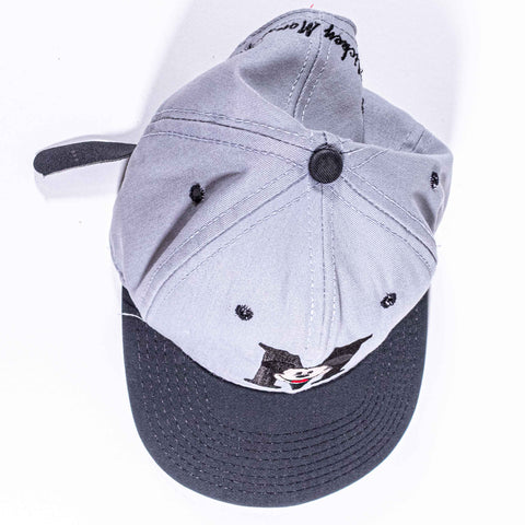 Disney Mickey Mouse Blockhead Adjustable Leather Strapback Hat