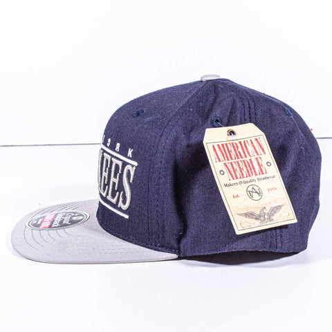 New York Yankees Double Bar Snapback Hat American Needle