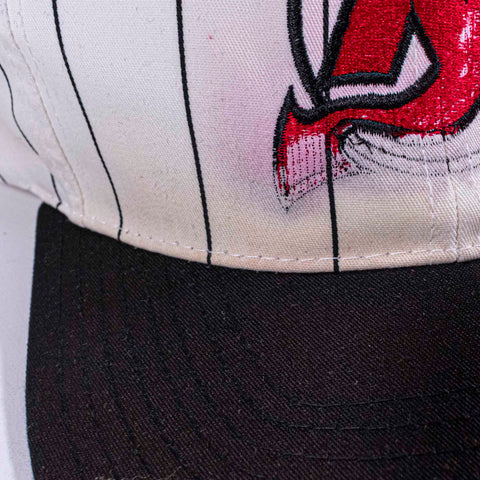 New York Devils Pinstripe Snapback Hat The Sports Channel