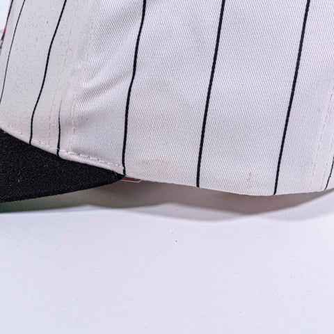 New York Devils Pinstripe Snapback Hat The Sports Channel