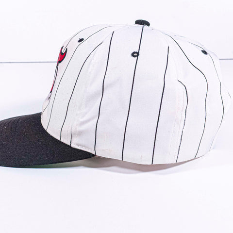 New York Devils Pinstripe Snapback Hat The Sports Channel