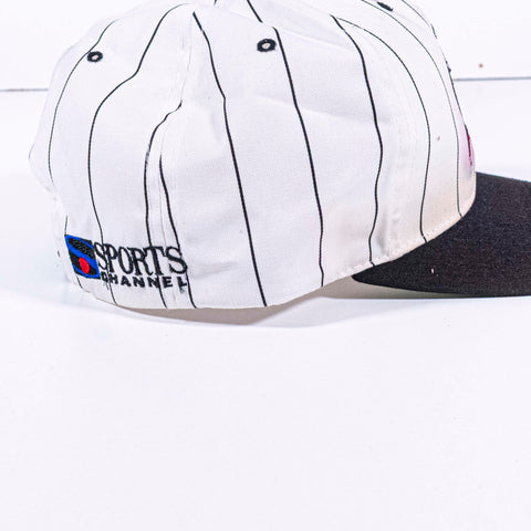 New York Devils Pinstripe Snapback Hat The Sports Channel