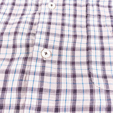 Hiroshi Kato Plaid Check Button Shirt