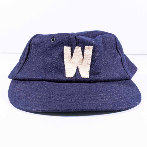 1960s West Orange High School NJ Baseball Cap Hat Fitted Wool Rayon
