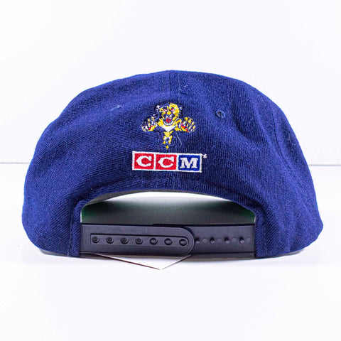 Florida Panthers CCM American Needle Wool Snapback Hat NHL Blockhead