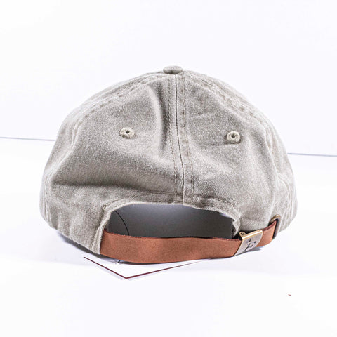Dog Embroidered Adjustable Hat Sun Faded
