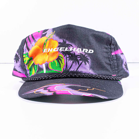 Engelhard Industries Hawaiian Print Rope Hat Newark NJ
