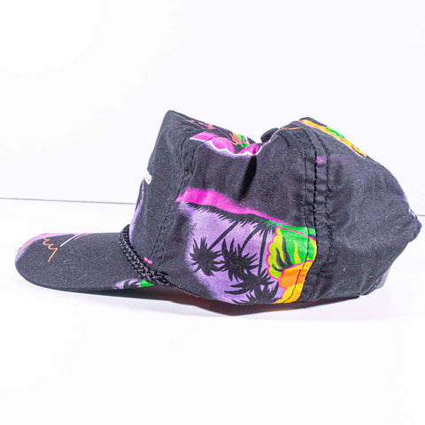 Engelhard Industries Hawaiian Print Rope Hat Newark NJ