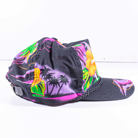 Engelhard Industries Hawaiian Print Rope Hat Newark NJ