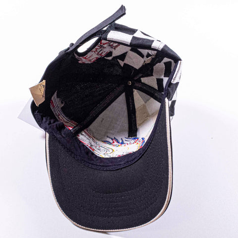 Speed Demon Skull Flame Race Adjustable Hat