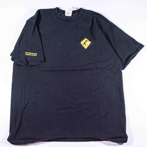 2000 New York Marathon Coffee T-Shirt